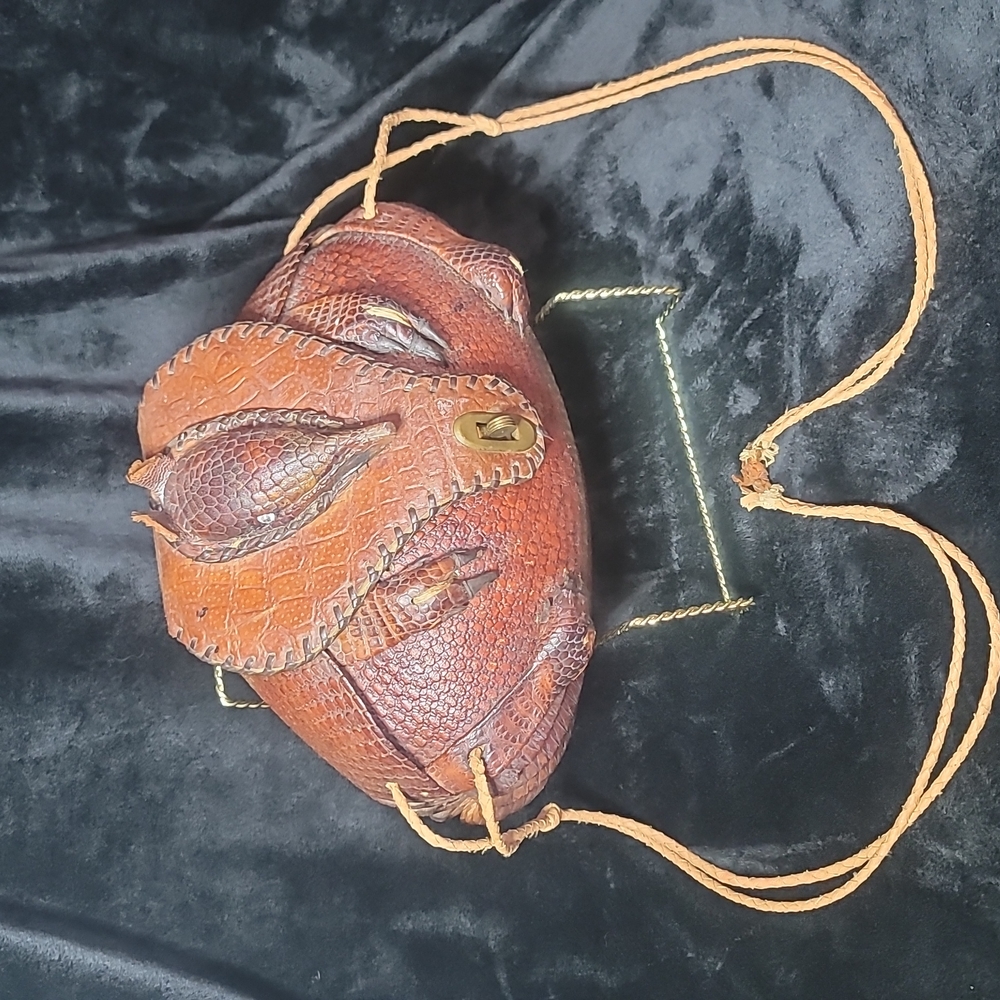 1940s Armadillo Purse